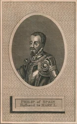 Kung Filip II av Spanien, make till drottning Mary I, 1793