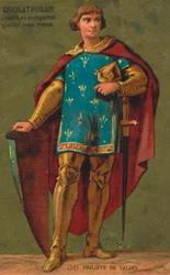Kung Filip VI 1293-1350, kung av Frankrike