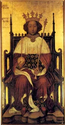 Kung Richard II av England, c1390.