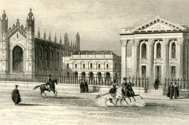 Kings College Chapel, University Library & Senate House, Cambridge, c1835.