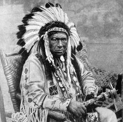 Kinnewankan, chef för Sioux, 1922