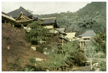 Kiyomizu-templet, Kyoto, Japan, 1904