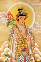 Kong Meng San Phor Kark See-klostret. Bodhisattva, 20160819, Singapore, Singapore