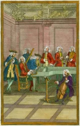 Konsert / kopparstick 1700-tal