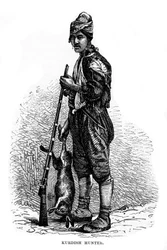 Kurdisk jägare, 1800-talet