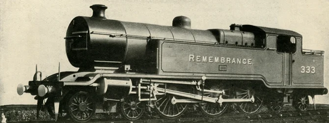 L.B.S.C. Pacific Type of Tank, War Commemoration Engine, c1930.