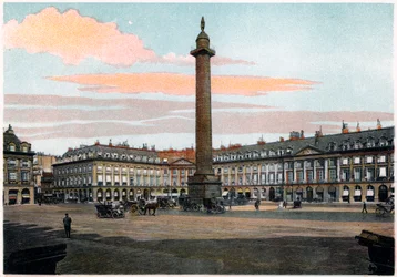 The Vendome Column, Paris, c1900