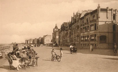 La Digue, Promenade, c1900.