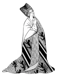 Lady Arderne, hustru till Sir Peter Arderne, domare och överbaron av finansministern, 1924