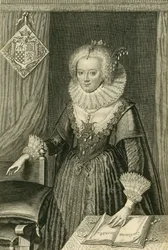 Lady Frances Stewart, hertiginna av Richmond och Lennox 1647-1702, ca 1663.