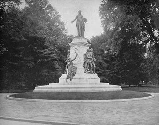 Lafayette-statyn, Washington, D.C., c1897.