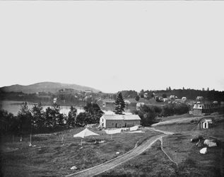 Lake Placid, Adirondacks, delstaten New York, USA, c1900.