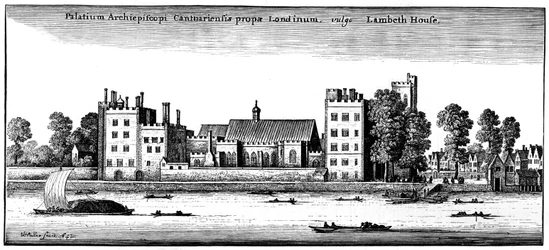 Lambeth Palace, London, 1647 1893