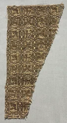 Lampor med djur i rutor, sent 1200-1300-tal.