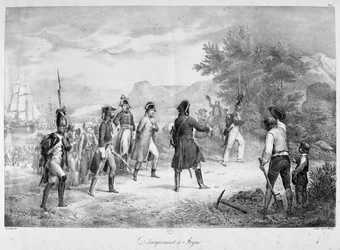 Landning i Frejus, mars 1815