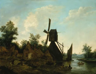 Landskapsväderkvarn, 1600-talet.