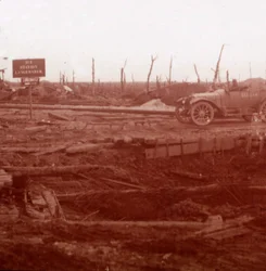 Langemarck station, Flandern, Belgien, c1914-c1918