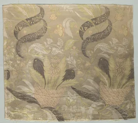 Stort blommotiv, 1830-1899.