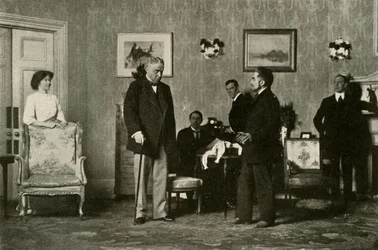 Sista stridsscenen, 1909, 1928.