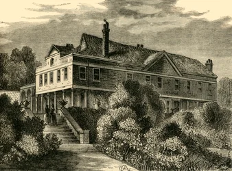 Lauderdale House, 1820, c1876.