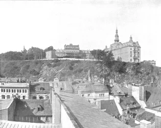 Laval University Buildings, City of Quebec, Kanada, c1900.