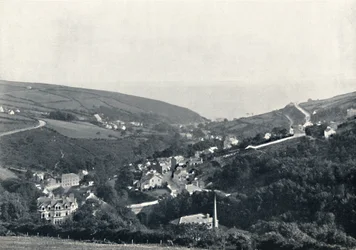 Laxey - Allmän syn, 1895