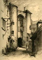Passagen från Chénizelles till Laon Aisne, 1903.