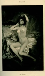 Naken på salongen i Paris