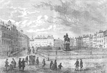 Leicester Square, c1750 1897