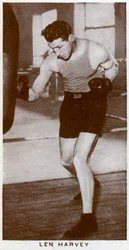 Len Harvey, brittisk boxare, 1938