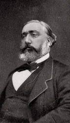 Leon Gambetta, fransk statsman, 1881