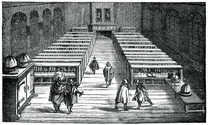 Bibliotek vid University of Leyden, Nederländerna, 1600-talet, 1870