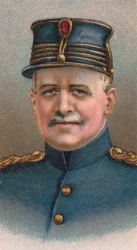 Generallöjtnant Felix Maximilien Eugene Wielemans 1863-1917, stabschef, 1917