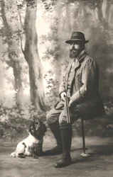 Löjtnant F Brugmann, 1911.