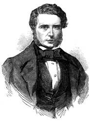 Löjtnant Samuel Gurney Cresswell 1827-1867, sjöofficer, 1853