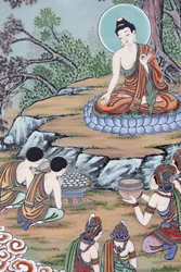 Buddhas liv, Seoul, Coree du Sud