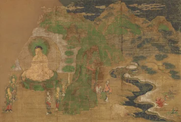 Life of the Buddha: Subjugation of Demons, tidigt 1400-tal.