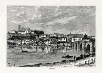 Limoges, Frankrike, 1879