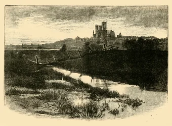Lincoln, från Witham Bank, 1898.