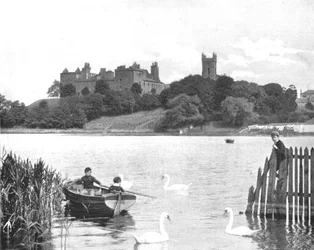Linlithgow Palace, West Lothian, Skottland, 1894.