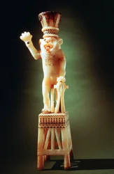 Lejonfigur från Tutankhamons grav, 1300-talet f.Kr