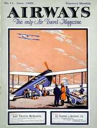 Lastar ett biplan med passagerare och bagage på Croydon Aerodrome, London