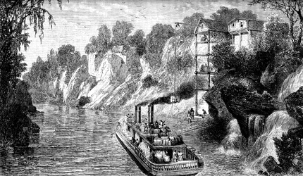 Laddar en bomullsångare, USA, c1880