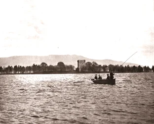 Lochleven Castle, Kinross, Skottland, 1894.