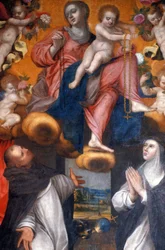 Loire Atlantique N* 069 - Moutiers - St-Pierre-kyrkan - Altartavla