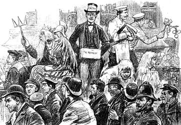 London Dockers Strike, september 1889