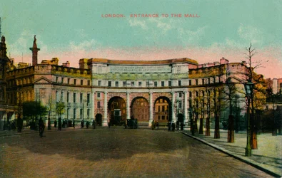 London, Ingången till köpcentret, c1913