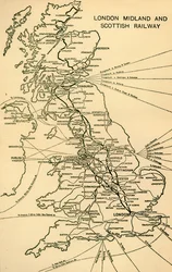 London Midland och Scottish Railway, 1930.