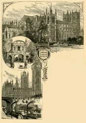 London. Westminster and the Western Suburbs, 1881.