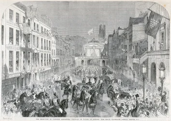 Londons välkomnande till prinsessan Alexandra, 1863